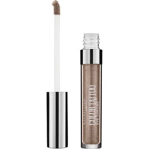 Maybelline Color Tattoo Eye Chrome Eyeshadow, Fool's Gold, 0.11 Fl Oz