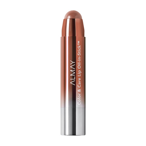 Almay Color & Care Lip Oil In Stick, Lightweight Lipstick - Dulce De Leche 100