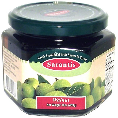 Sarantis Preserved Whole Walnuts - 16oz