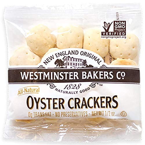 Westminster Bakers All Natural Crackers, Oyster, 0.5 Ounce (pack Of 75)