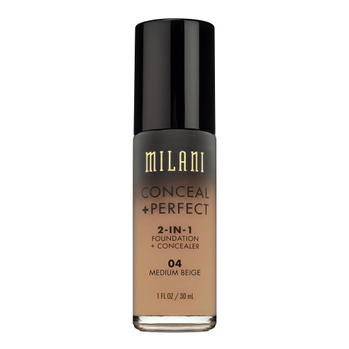 Milani Conceal + Perfect 2-in-1 Foundation + Concealer, Medium Beige