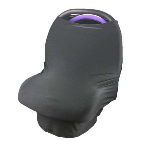 Baby Stretchy Privacy Nursing Breastfeeding Cover Multi Use Carseat Canopy