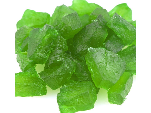 Paradise Green Pineapple Wedges Candied Fruit Glaze Bulk 10 Pound Box