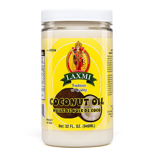 Laxmi All Natural Wholesome Coconut Oil - 32oz (946ml)