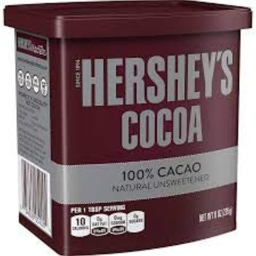 Hersheys Unsweetened Cocoa 8 Oz (pack Of 4)