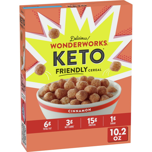 Cinnamon Wonderworks, Keto Friendly Cereal, 10.2 Oz Box