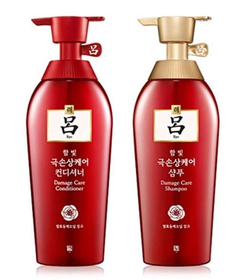 Ryoe Korean Herbal Anti Hairloss Damaged Hair Shampoo Conditioner Each 500ml