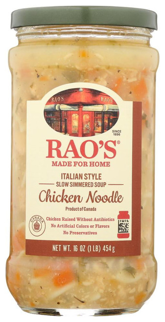 Rao's, Soup Chicken Noodle, 16 Oz (pack Of 6)