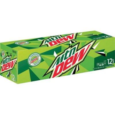 2pk Mountain Dew 12 Oz. Canned Soda (83776)