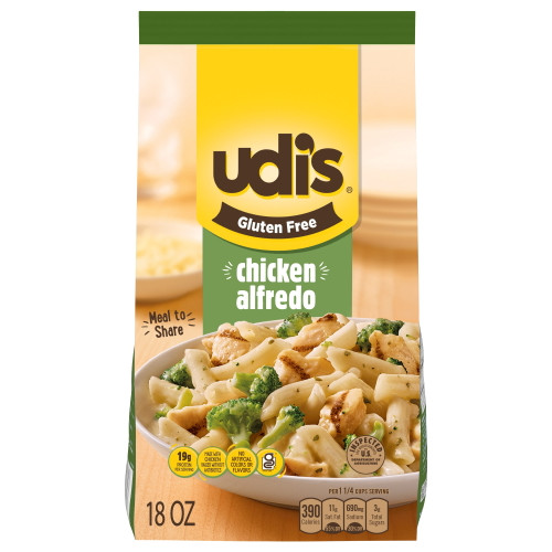 Udi's Gluten Free Grilled Chicken Alfredo, 18 Oz