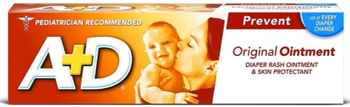 "a+d Diaper Rash Ointment & Skin Protectant, Original 4 Oz (pack Of 6)"