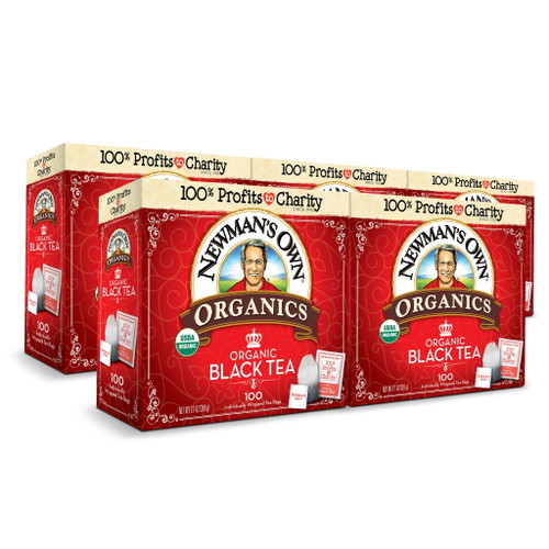 Newman's Own Organics Black Tea 100ct - 5 Pack