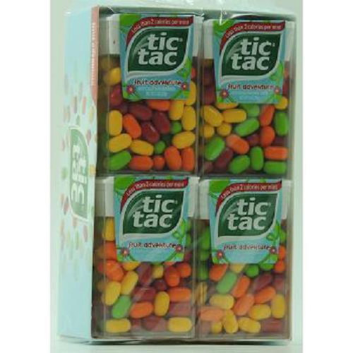 Product Of Tic Tac, Mint Fruit Adventure Pack, Count 12 (1 Oz) - Mints / Grab Varieties & Flavors