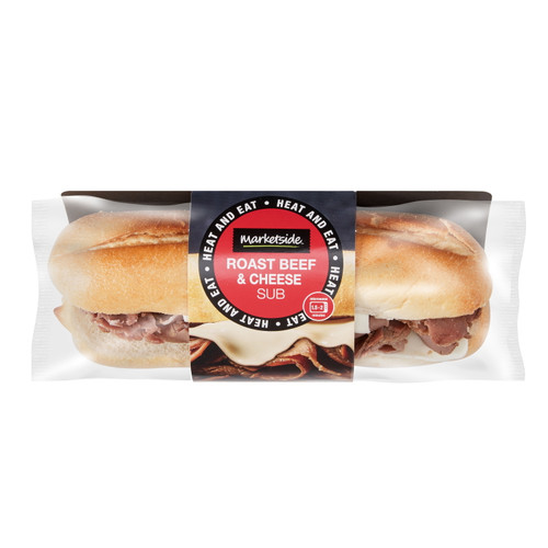 Marketside Roast Beef & Cheese Sub Sandwich, 8 Oz