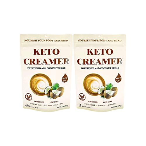 Cherie Sweet Heart Keto Creamer With Mct Oil, Sweetened With Coconut Sugar, Dairy Free, Coffee Creamer Milk Substitute (12 Ounce)