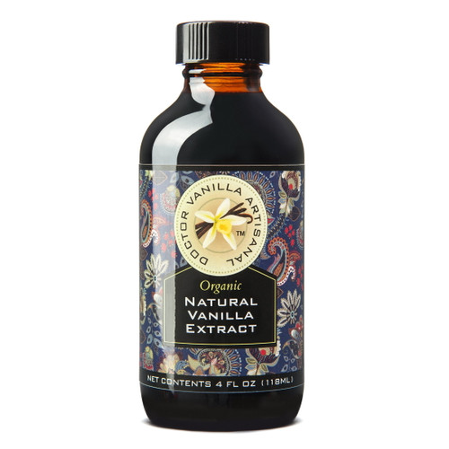 Dr Vanilla Organic Natural Vanilla Extract (4oz)