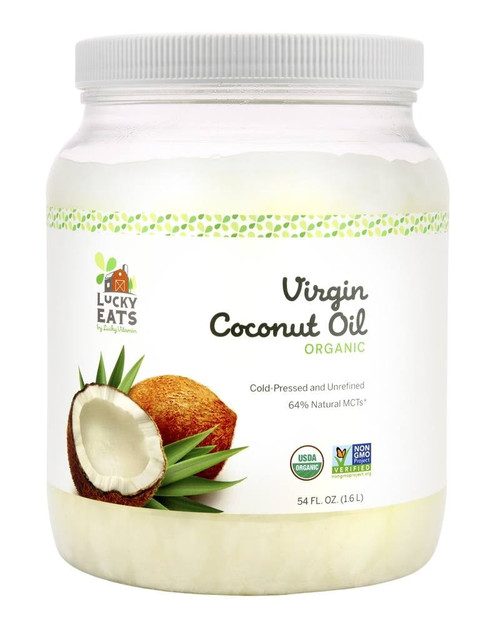 Luckyeats - Organic Coconut Oil Virgin - 54 Fl. Oz.
