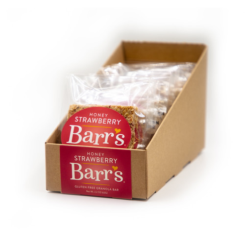 Mrs. Barr's Natural Foods Honey Strawberry Granola Bar (case Of 12)
