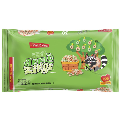 Malt-o-meal Apple Zings Breakfast Cereal, 30 Oz Bag