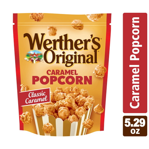 Werther's Original Caramel Popcorn Resealable Pouch 5.29oz