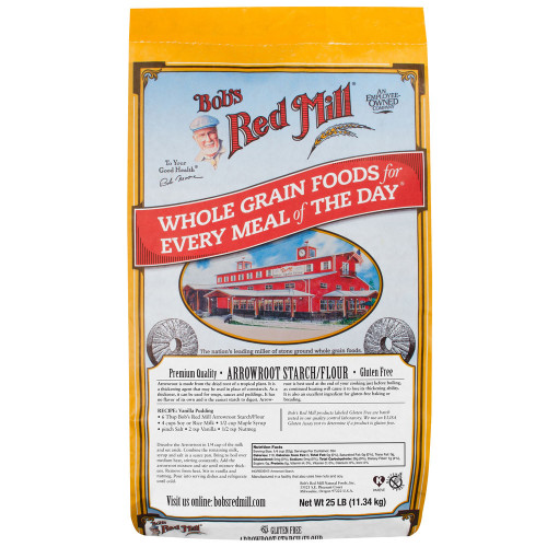 Bobs Red Mill 25 Lb. Arrowroot Starch / Flour