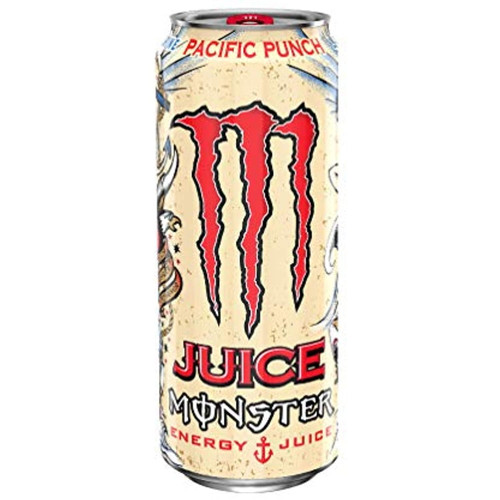 Juice Monster Energy, Pacific Punch, 16 Ounce Cans (pack Of 6)