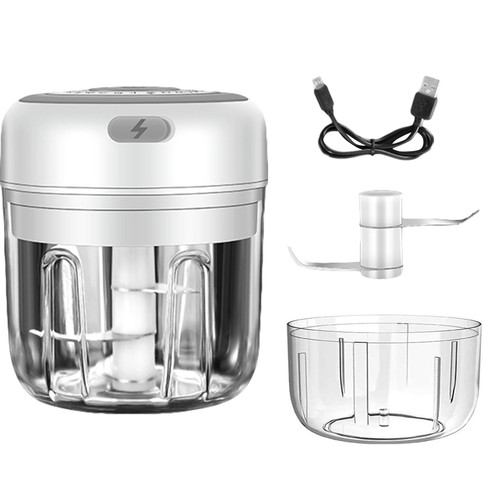 Megawheels Electric Mini Garlic Chopper Food Chopper Portable Small Food Processor For Pepper Garlic Chili Vegetable Nuts Mincer/grinder, Baby Food Maker