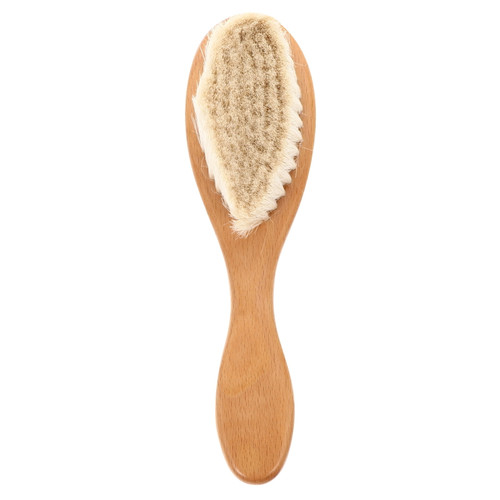 Hemoton Baby Hair Brush Toddler Natural Wood Hair Brush Baby Comb For Infant Kids