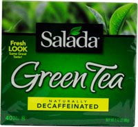 Green Tea Naturally Decaffeinated -- 40 Tea Bags, Salada Decaffeinated Green Tea Is Naturally Decaffeinated Using Only Naturally Spring Water.., By Salada