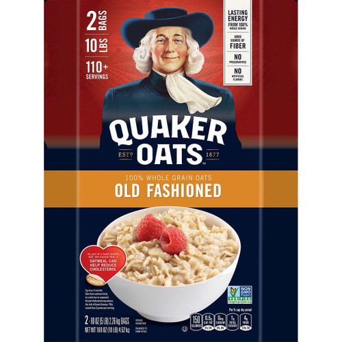 Quaker Oats Old Fashioned Oatmeal, 10 Lbs