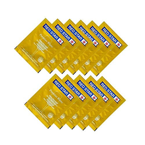 11 Packs Red Star Premier Blanc Wine Yeast (5 Grams)