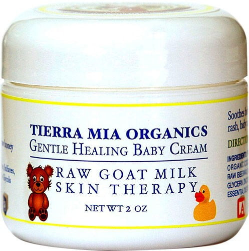 Tierra Mia Organics Goat Milk Gentle Healing Baby Balm, 2 Oz