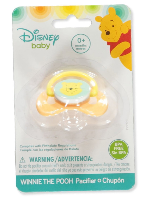 Disney Winnie The Pooh Pacifier - Peach, One Size