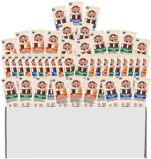 Trail’s Best Meat Sticks Assorted 1 Oz Snack Stick Sampler Box 45 Count