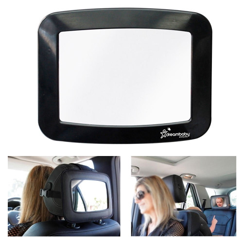 Baby Car Mirror Infant Rear Facing Seat Wide Clear View Shatterproof Adjustable