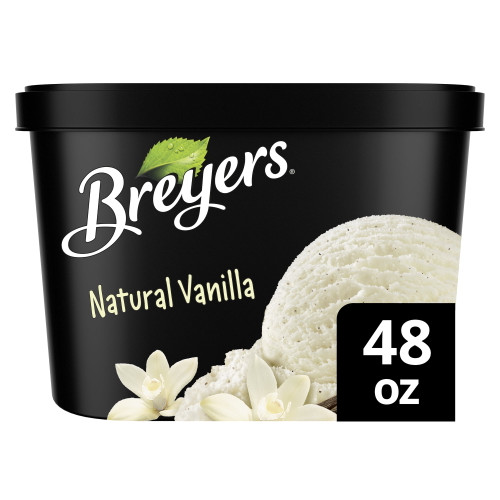 Breyers Classics Ice Cream Natural Vanilla 48 Oz