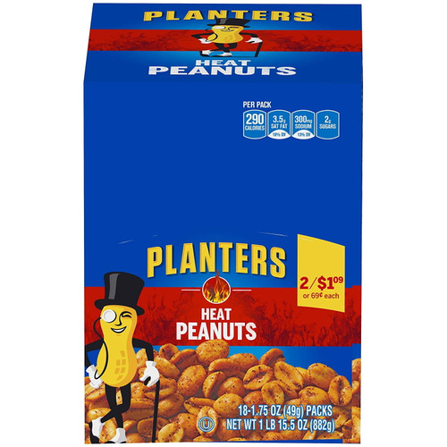 Planters Heat Peanuts (1.75 Oz Bag)