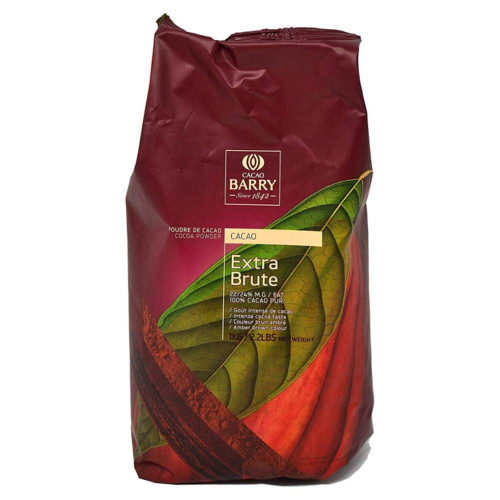 Cacao Barry Cocoa Powder, Cocoa Extra Brute, 2.2 Lb
