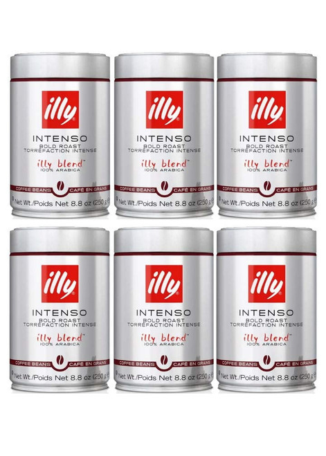 Illy - Whole Bean Coffee - Bold Roast - 8.8 Oz (250g) - Case Pack Of 6