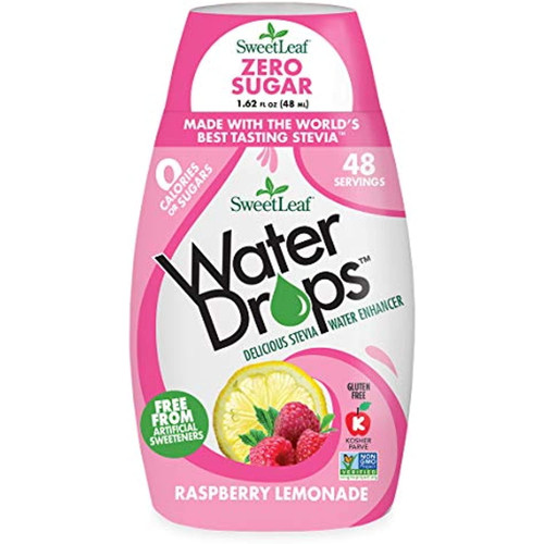 Sweetleaf Waterdrops, Raspberry Lemonade, 1.62 Fl Oz (pack Of 1)