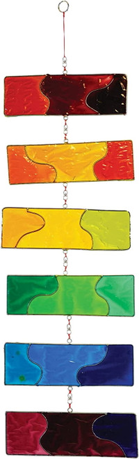 In The Breeze 7021 — Rainbow Resin Hanging Mobile