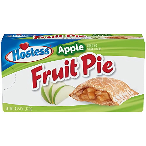 Tribeca Curations | Apple Fruit Pies By Hostess, 4.5 Ounce, 8 Count