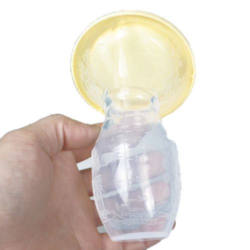 Left Wind Breastfeeding Manual Breast Pumps Milk Pump Suction With Lid Breast Milk Saving