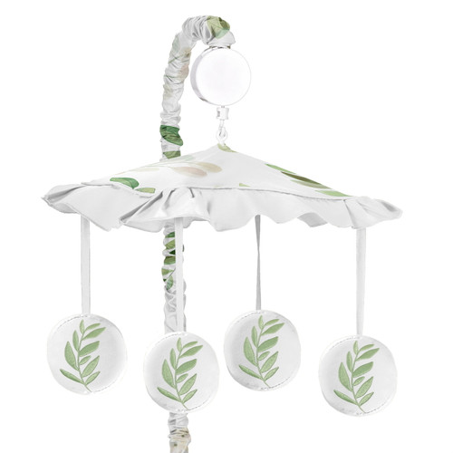 Botanical Floral Leaf Musical Mobile By Sweet Jojo Designs
