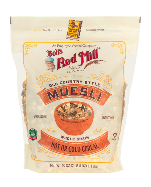 Bobs Red Mill Old Country Style Muesli, 40 Ounce -- 4 Per Case.