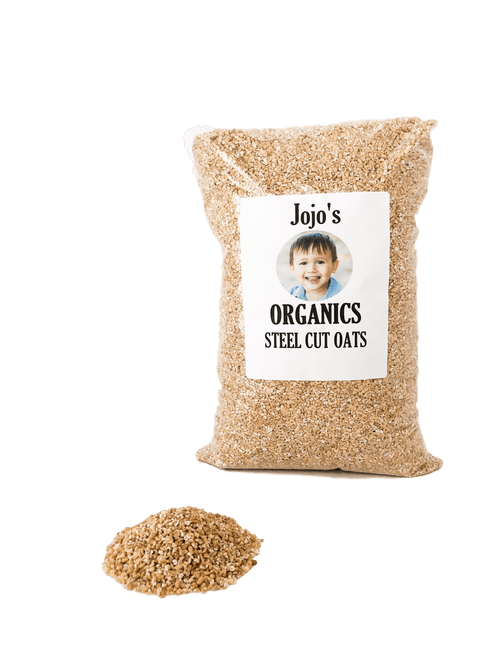 Jojo's Organics Non-gmo Steel Cut Oats 5 Lbs Groats Irish Oatmeal Us Bulk Grains Good Source Of Fiber 100% Product Of Usa
