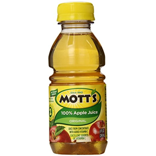 Motts 100% Apple Juice, Original, 24 Count
