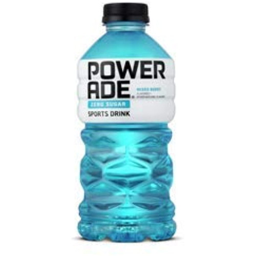 Evaxo Powerade Zero Mixed Berry Bottles, 28oz, 10 Pack,