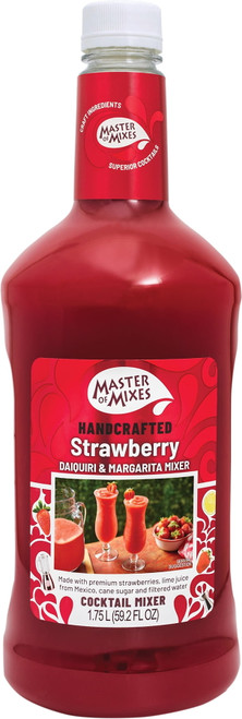 Master Of Mixes Strawberry Daiquiri/margarita Mix, 1.75 L