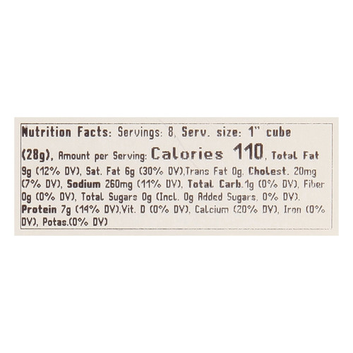 Belgioioso Cheese Asiago Wedge, 8 Oz